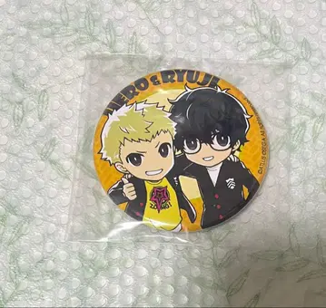 페르소나 5 조사 보고서 캔뱃지 렌&류지