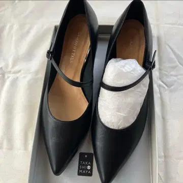 타카시마야 DOROTHY TALE 블랙 하이힐 스틸레토