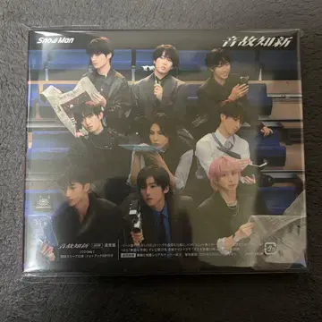 음고지신 Snow Man 일반ver(초회) CD 앨범