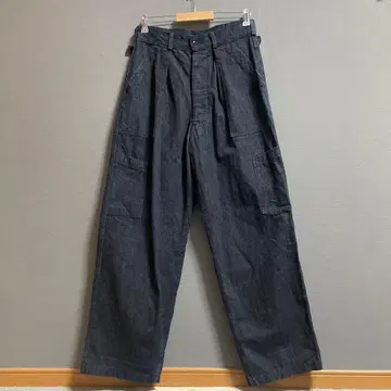 90s 초기 택 EVISU 데님 페인터 팬츠 빅 페인터