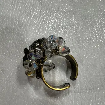 아쉬페 프랑스 꽃 모티브 반지 12호