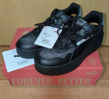 PUMA 우먼 코트 랠리 스카이 뮬 스니커즈 23cm