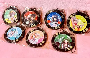 D4DJ 레코드풍 러버 스트랩