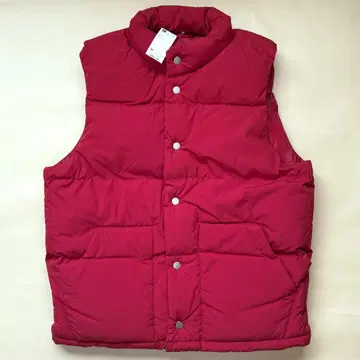 GU 히트 패디드 베스트 빨간색 M 새상품
