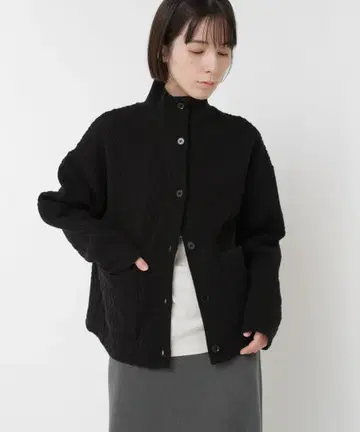 RNA 이번 시즌 아란 패턴 퀼트 터틀 가디건