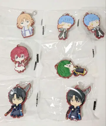 새벽의 연화 러버 키링 5종 7세트