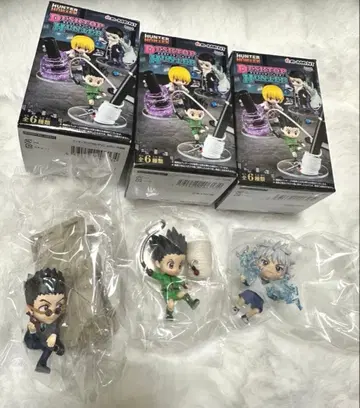 리멘트 데스크탑 헌터헌터 곤 키루아 루카리오 피규어