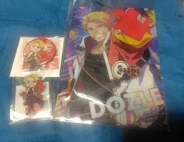 도즈루사 5주년 복권 아크릴 스탠드 캔 배지 스티커 클리어 파일