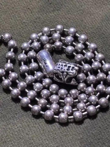 Bill Wall Leather 볼 체인 목걸이