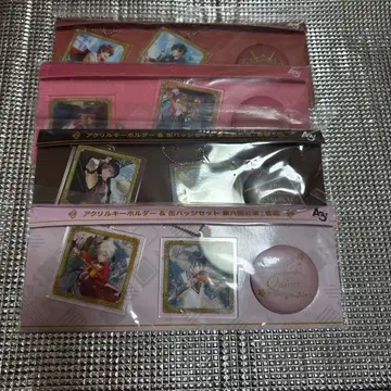 A3! 아크릴 키링&캔뱃지 세트 봄조