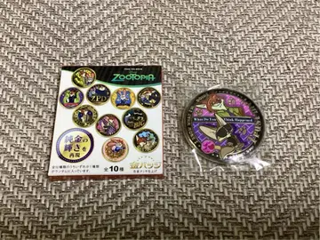 디즈니 주토피아 금 배지 미스터 빅 닉&피닉