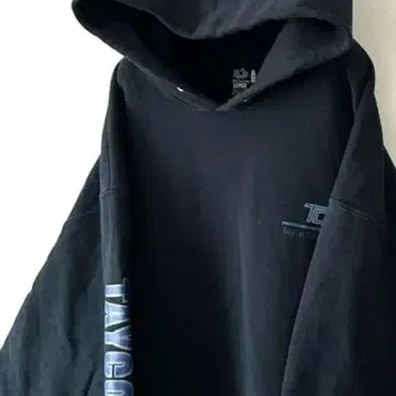 프룻 오브 더 룸 TCW 맨투맨 후드티 L 블랙 구제 의류