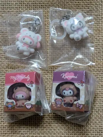 산리오 포근포근 스노우 미니어처 패키지 컬렉션 가챠 묶음 판매