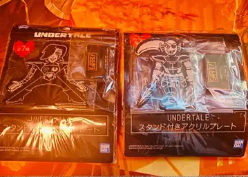 UNDERTALE 언더테일 스탠드 포함 아크릴 플레이트 묶음 판매