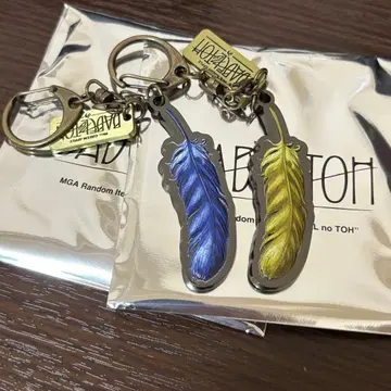 미세스 Mrs GREEN APPLE 바벨탑 가챠 깃털 키링 세트