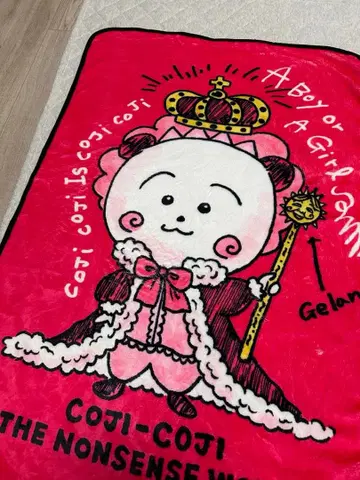 코지코지 난센스 월드 플리스 담요