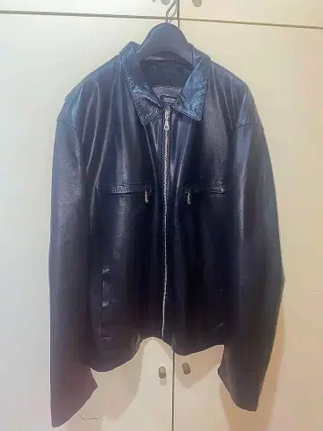 Vintage lether jacket blouson 가죽 자켓