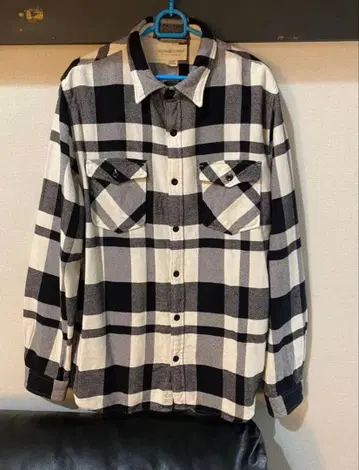 랄프 로렌 체크 무늬 플란넬 셔츠