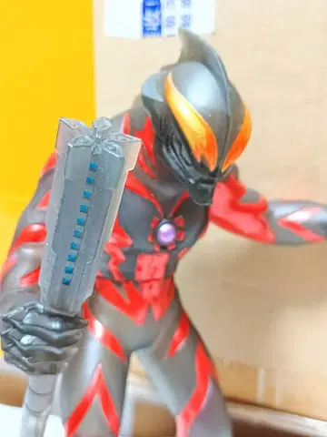 SP 한정판 배틀나이저 포함 벨리알 클리어 블랙 18cm 울트라맨