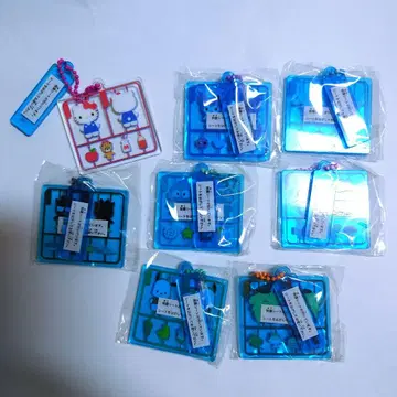 산리오 플라스틱 모델! 아크릴 키체인 컴플리트 세트