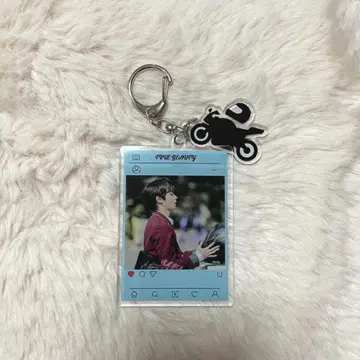 황인엽 아크릴 키링 여신강림 바이크형 키링