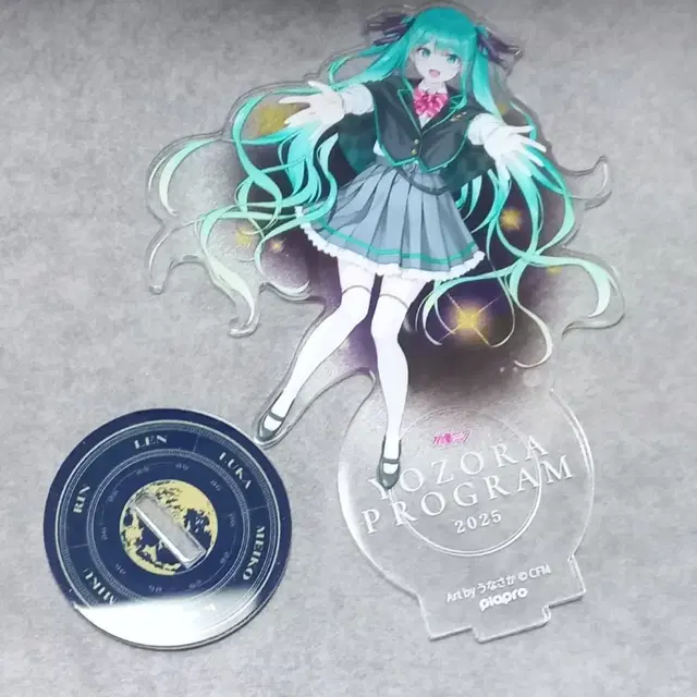 미쿠 공식 아크릴 스탠드