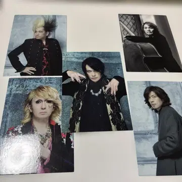 BUCK-TICK 이쿠 트레이딩 카드 5장