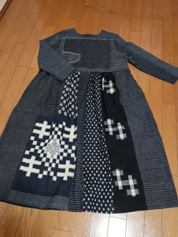 빈티지 원단 리메이크 원피스