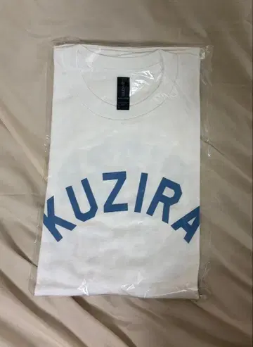 KUZIRA 로고 T셔츠 화이트