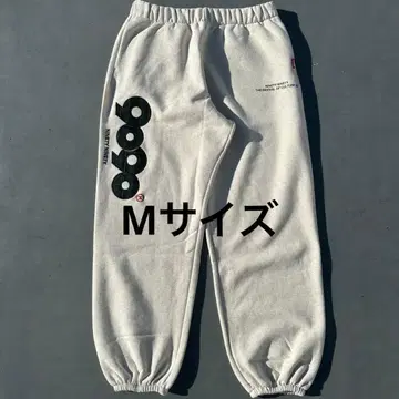 9090 로고 오리지널 스웨트 팬츠 그레이