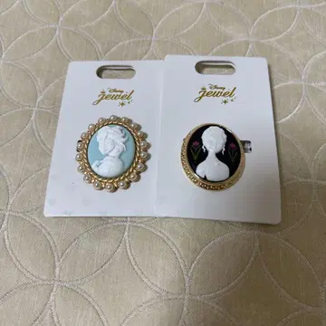 라스트 디즈니 아나와 눈의 여왕 브로치 코사지 엘사 아나 두 개