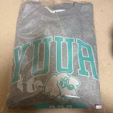 유리 YUURI 챔피언 크루넥 스웨트셔츠