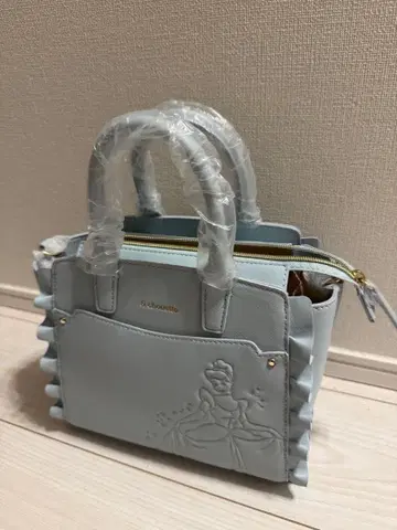 [ 미사용 새상품 ] 사만사 신데렐라 핸드백 숄더백 스카이블루