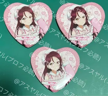 러브 라이브! 선샤인!! 애니게 x 소프맵 캔뱃지 3종 사쿠라우치 리코