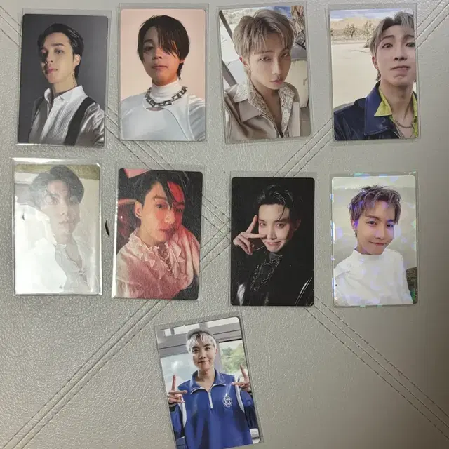 BTS Me, Myself RM, J-hope, 지민, 정국 포카