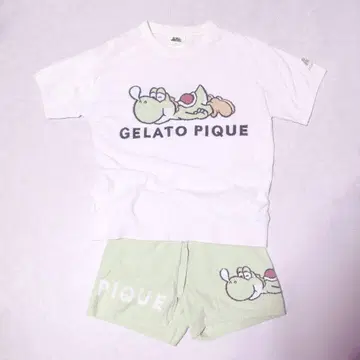 젤라또피케 젤라피케 요시 마리오 콜라보 파자마 룸웨어