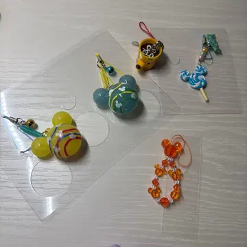 디즈니 기념품 스트랩