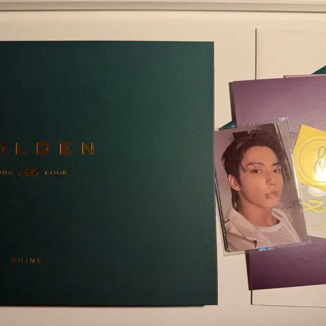 [단순개봉] bts 정국 골든 풀구성 앨범 shine ver