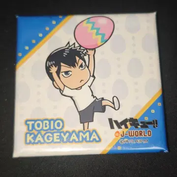 하이큐!! JWORLD 캔뱃지 카게야마 토비오