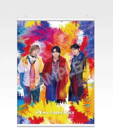 Mrs. GREEN APPLE 제일복권 캔버스풍 태피스트리