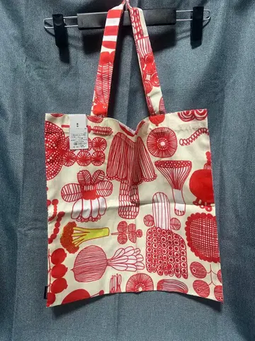 미사용 새상품! marimekko 채소 패턴 토트백
