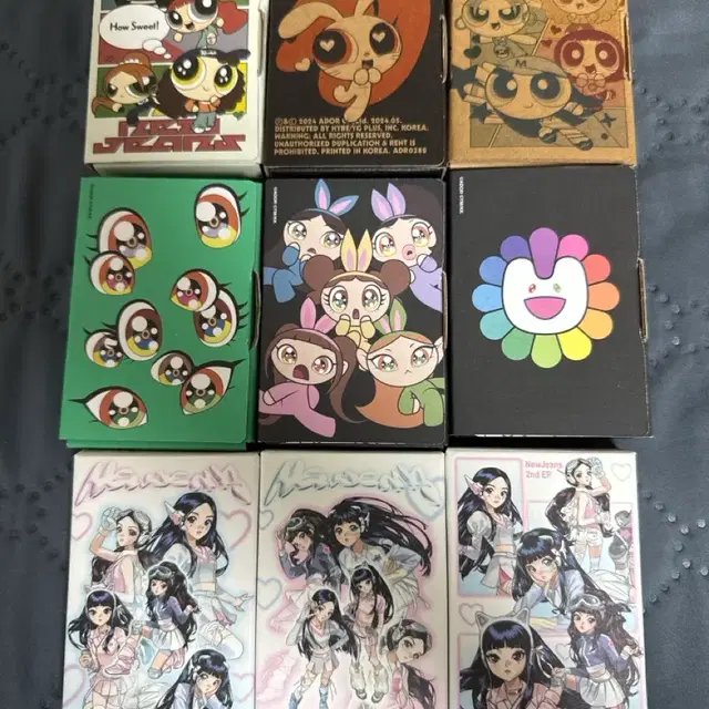 뉴진스 겟업 버블검 슈퍼네츄럴 위버스 앨범 일괄