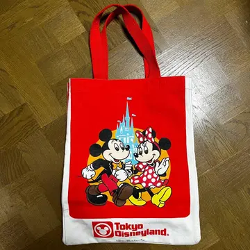 도쿄 디즈니랜드 25주년 복각 디자인 토트백