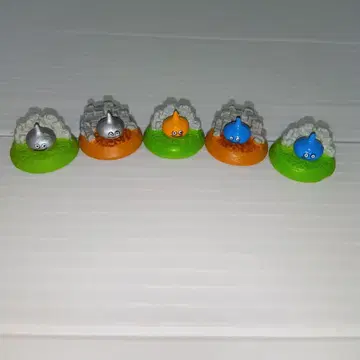 드래곤 퀘스트 슬라임 극소 피규어 5개