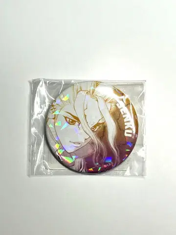 미개봉 이시가미 센쿠 Dr.STONE 올스타 캔뱃지 닥터스톤 1점