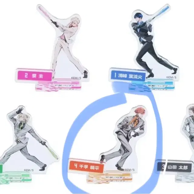 망각배터리 정장 치하야 미니 아크릴 스탠드