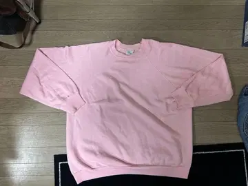 TULTEX 핑크 맨투맨 구제 의류