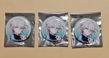 단간론파 로손 코마에다 나기토 캔뱃지 3점 새상품