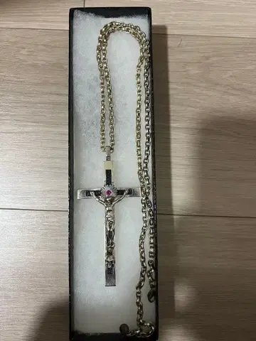 백래쉬 로사리오 목걸이