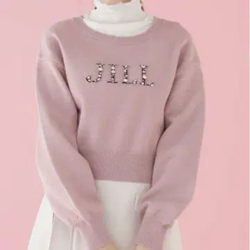 JILLSTUART 질 바이 질 스튜어트 크리스탈 비쥬 니트